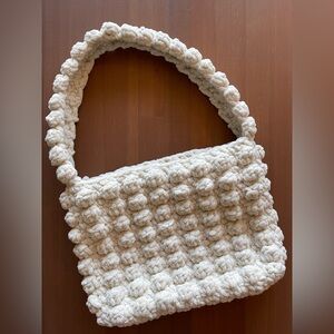 Handmade Crochet Bubble Shoulder Bag